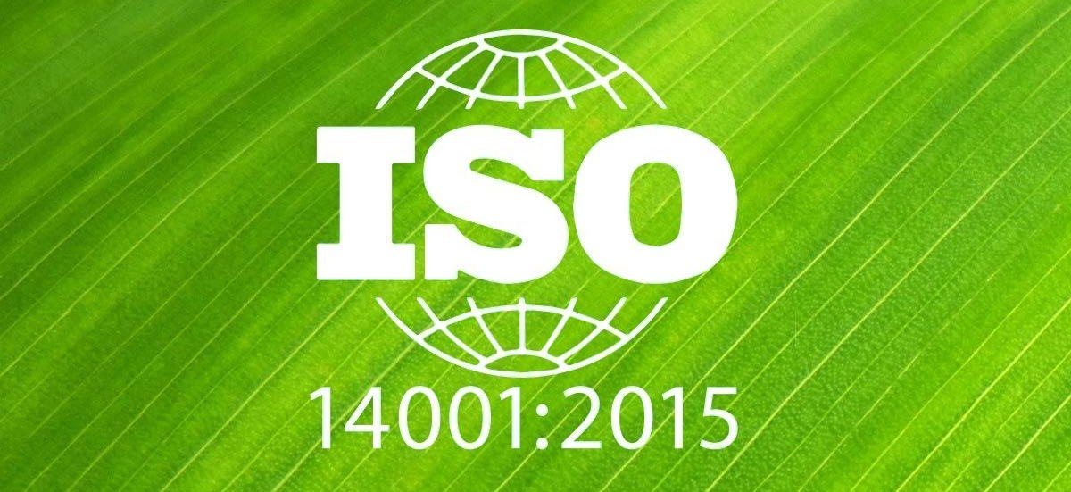 Εικόνα με το λογότυπο του ISO 14001:2015.