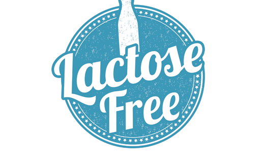 Logo "Lactose free".